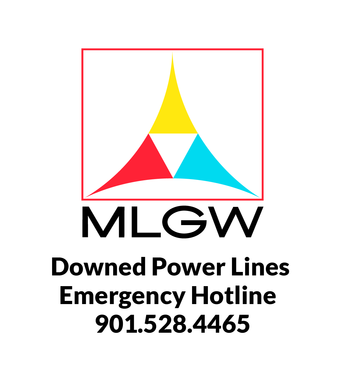 MLGW logo DownedPower tagline 01
