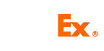 FedEx Orange White Logo