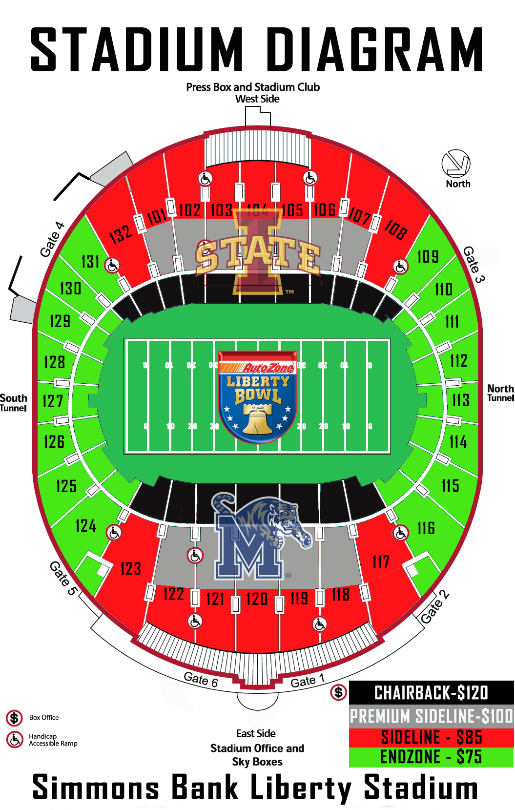 2022 Stadium Map