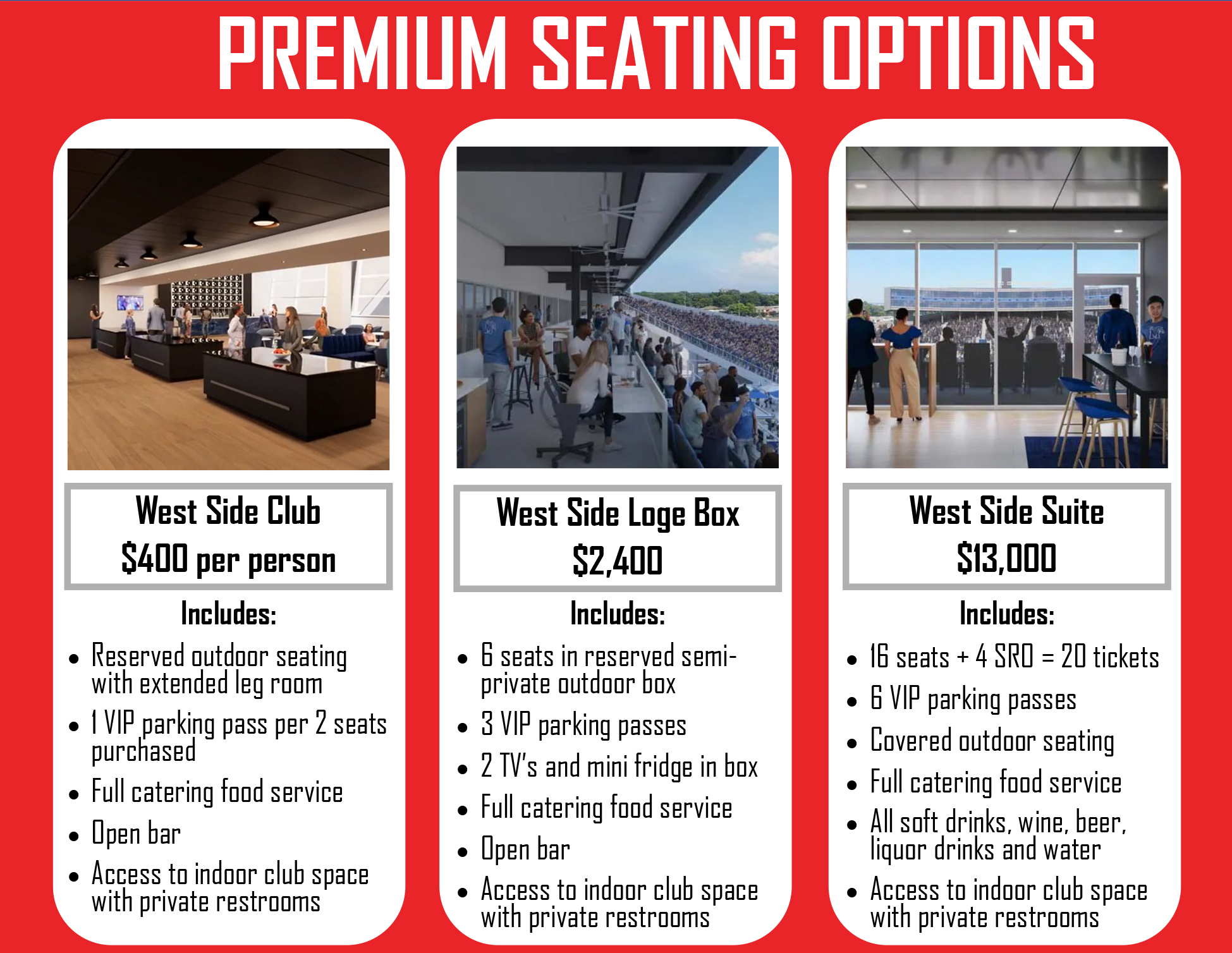 AutoZone Liberty Bowl Premium Seating 2026 West Only 1