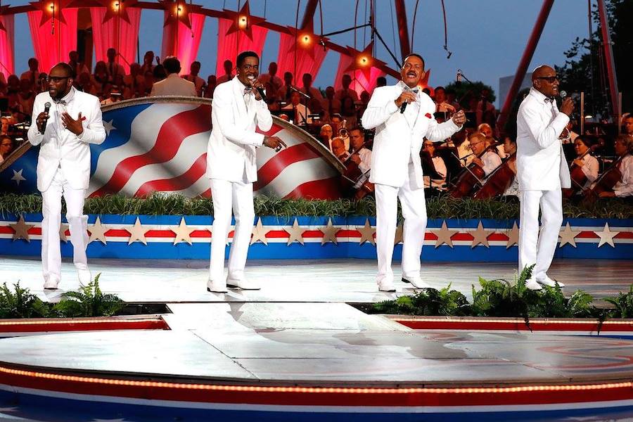 Four Tops Capitol Fourth Photo